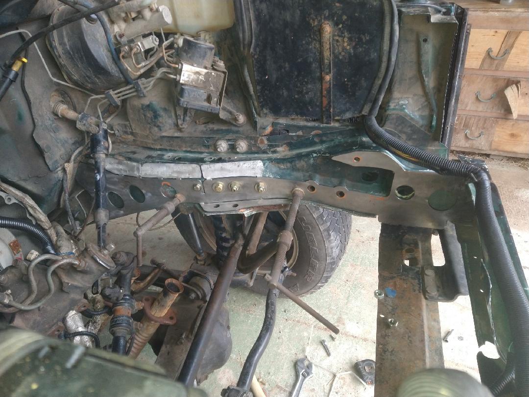 ZJ Inner Frame Overlay Plates – Oddball Motorsports