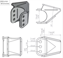 Load image into Gallery viewer, Adjustable Inner Frame Brackets - Oddball Motorsports
